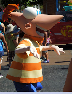 Phineas and Ferb at DCA