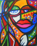 "POKER FACE 4"  (This piece belongs to"The Beautiful Twisted Masterpiece Series")