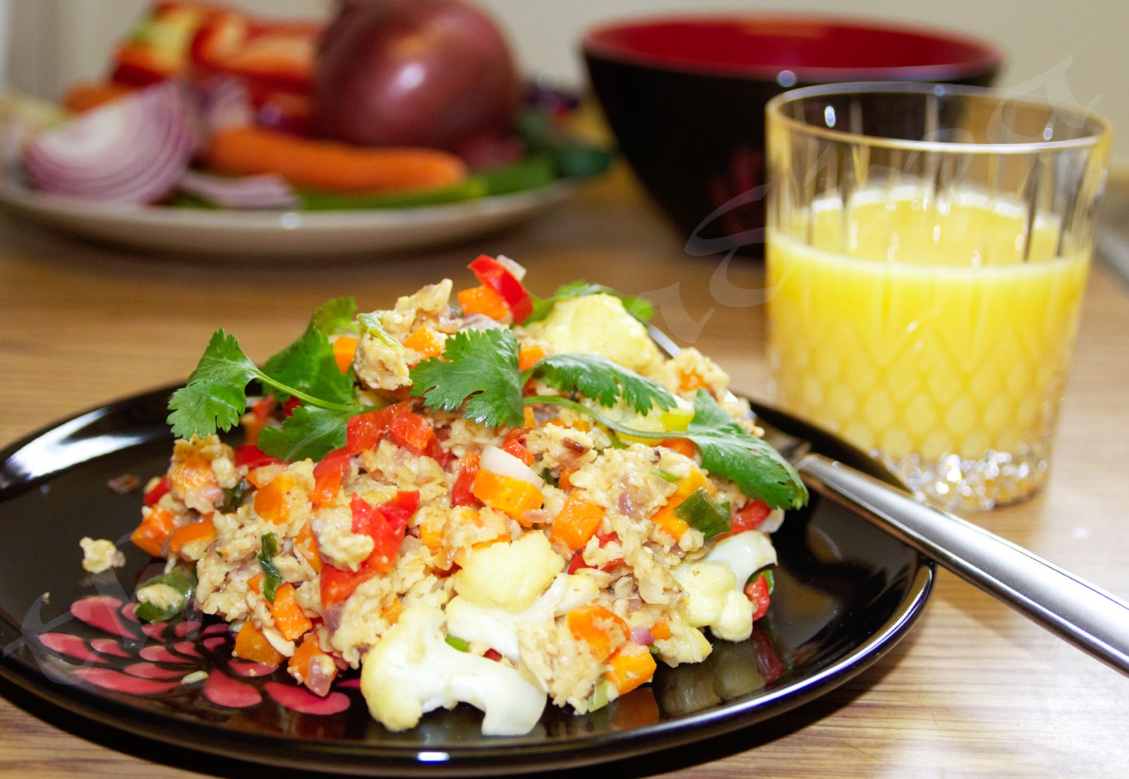 Healthy Recipe Oatmeal with Fried Vegetable thedocndiva