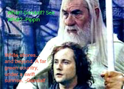 Gandalf and Pippin