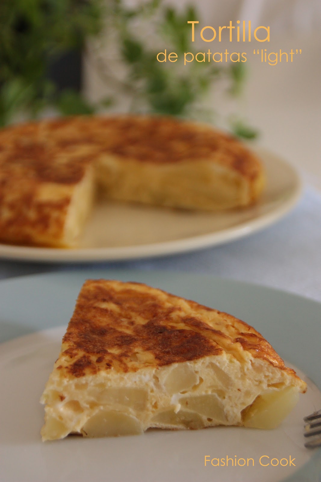 Fashion Cook Tortilla de patatas "light" (Thermomix)