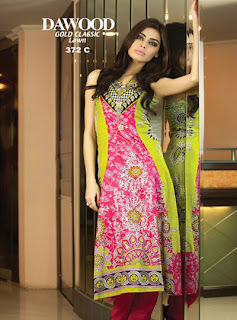 Dawood Gold Classic Lawn Collection 2013 Spring-Summer By Dawood Textiles
