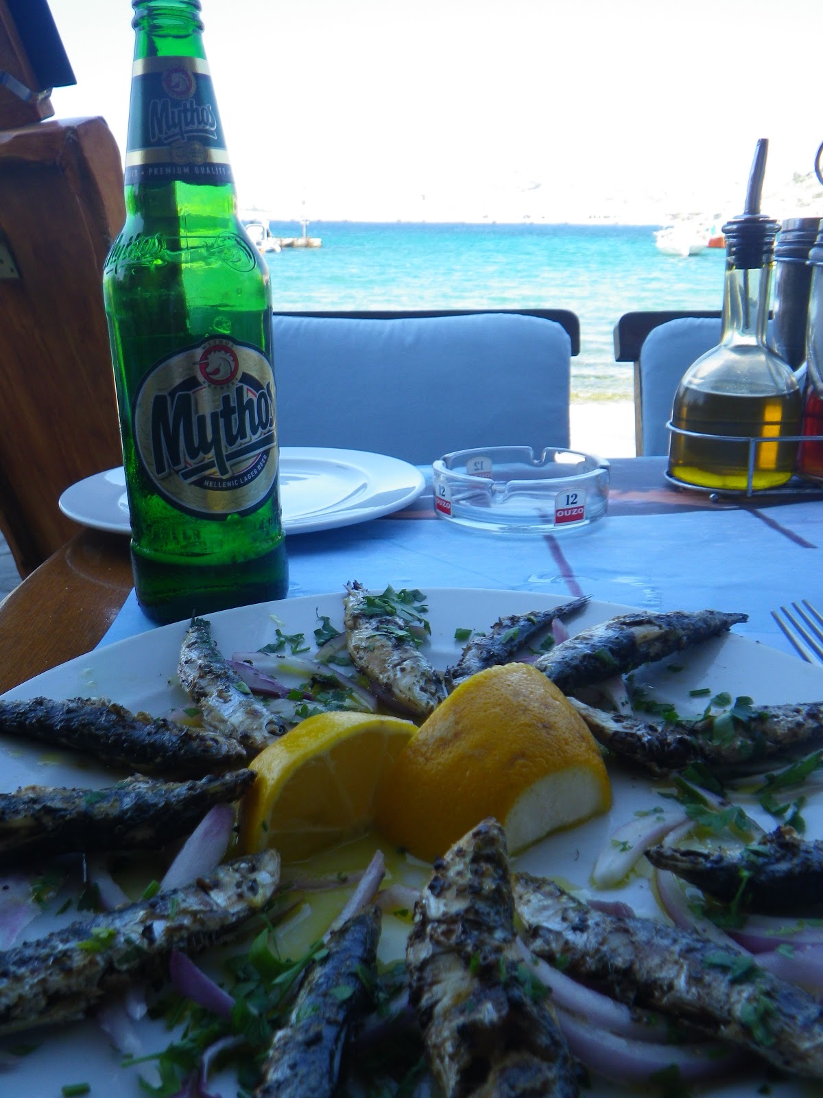 Catching Mediterranean sardines for lunch Jaunts