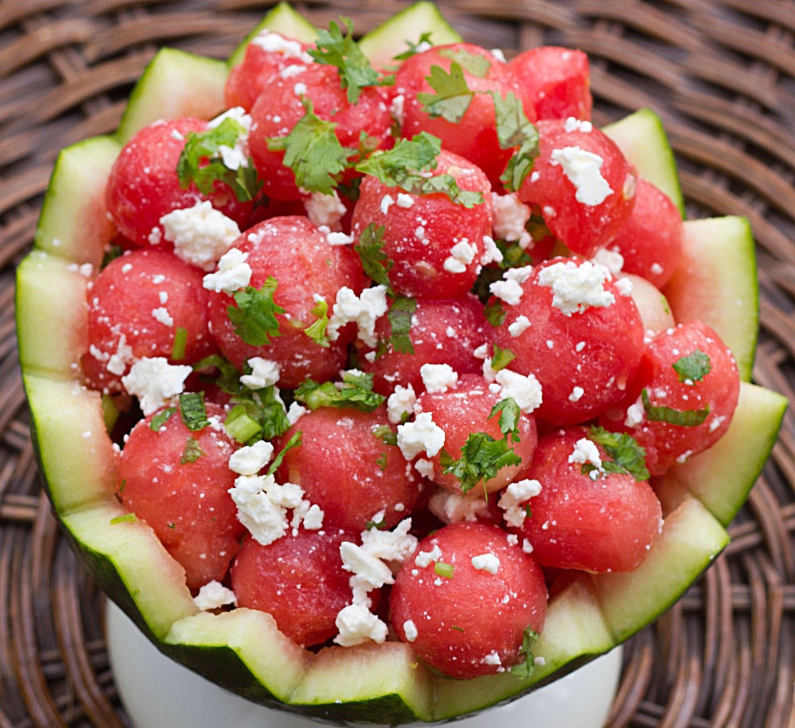 fabulous fridays Cajun chicken with watermelon salad