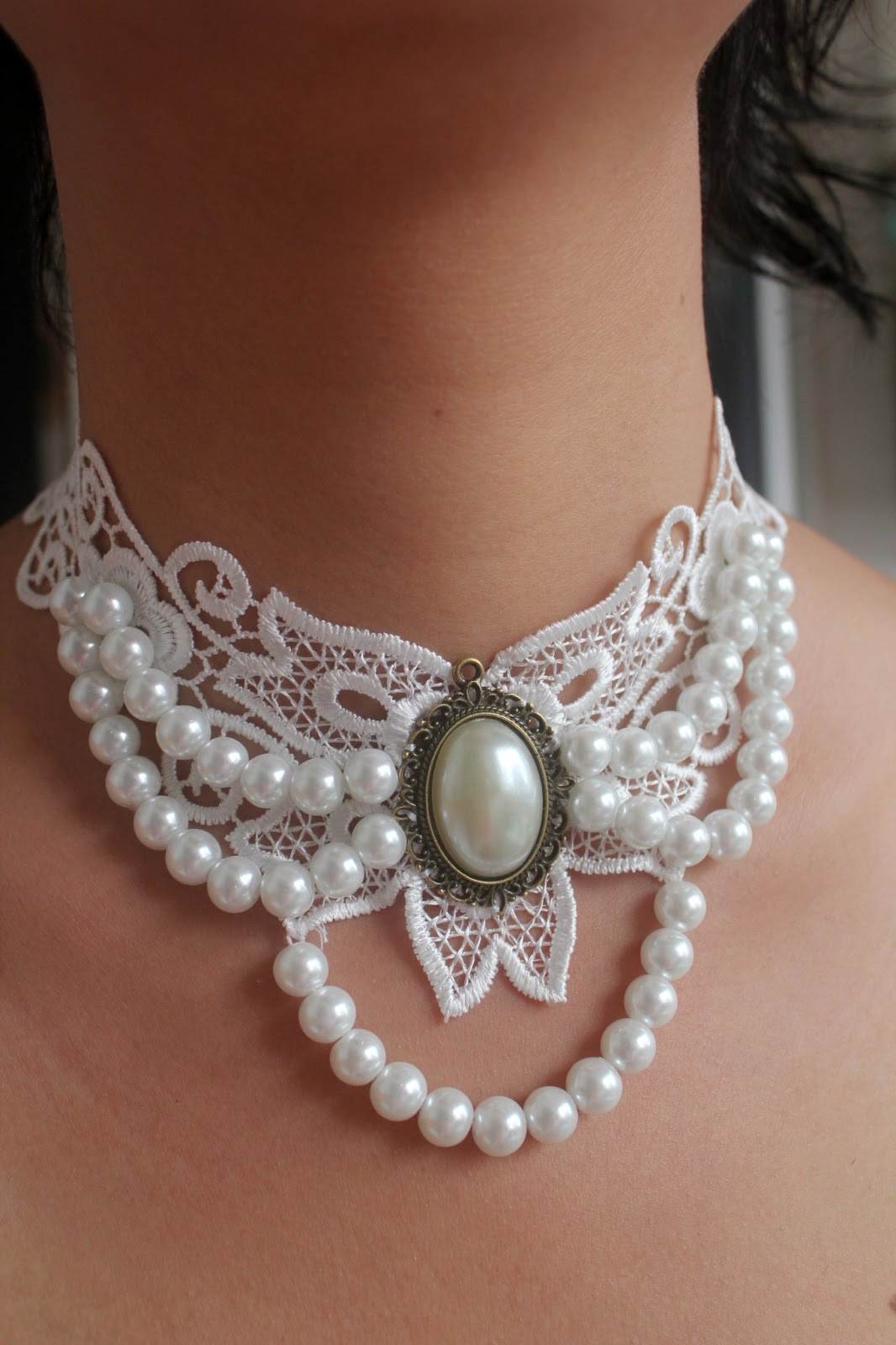 Vintage Lace Necklace