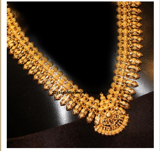 Gold Jewellery Designs: Malabar designs