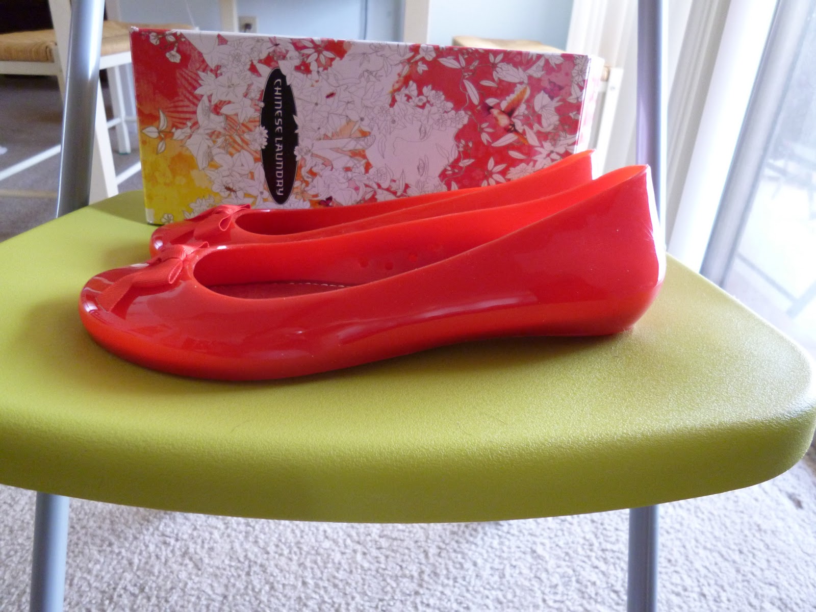 Annabellee sells New in a box chinese laundry jelly shoes