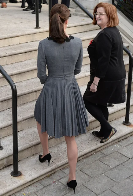 Kate Middleton visits a child mentoring programme at Islington Town Hall