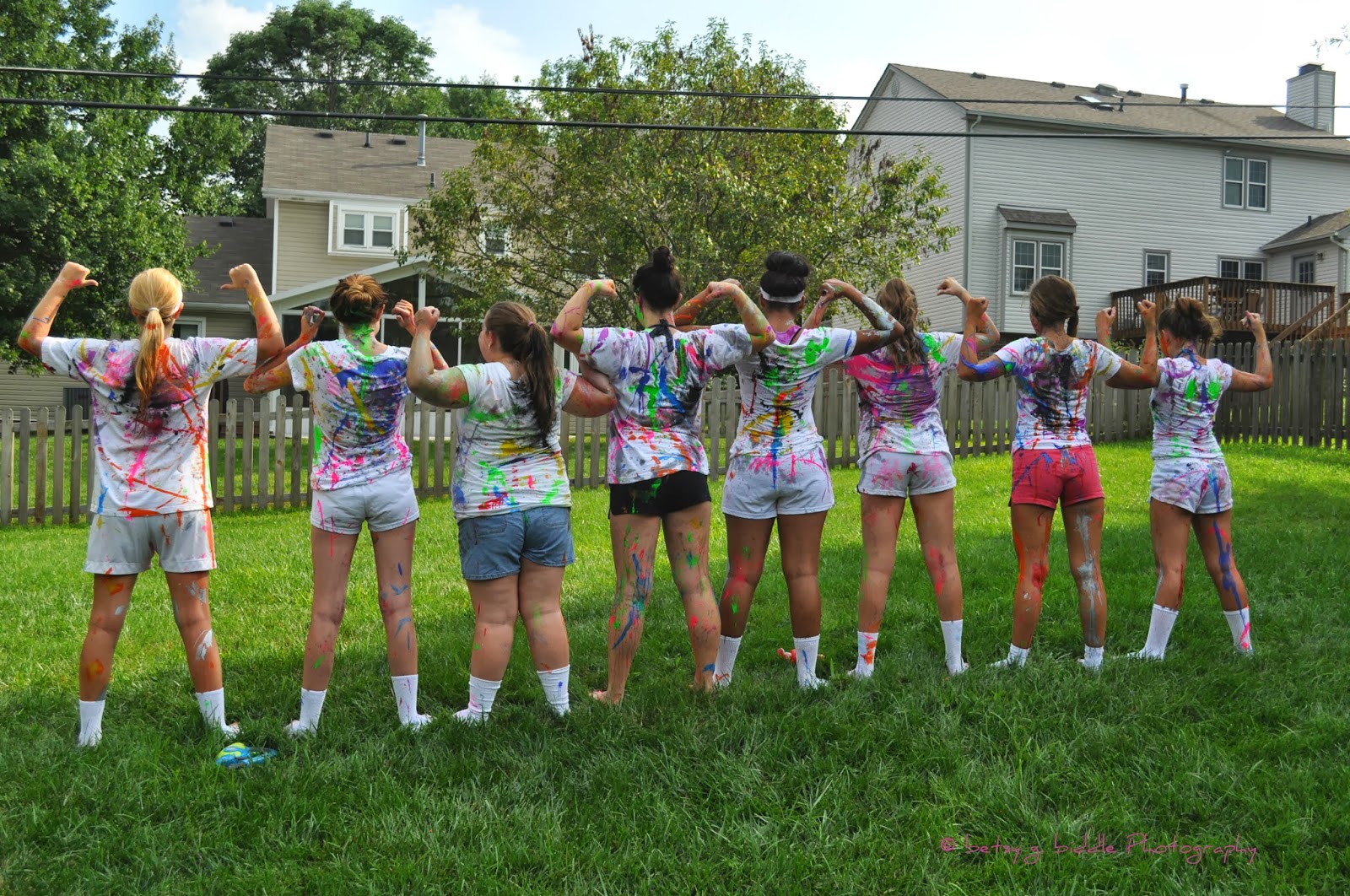 betsy g. biddle Photography Paint War Party!