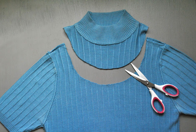 Flashback Summer:  DIY/Tutorial- Sweater Makeover