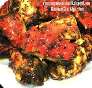 RAJUNGAN LADA HITAM Resep Rajungan Masak Saus Lada Hitam
