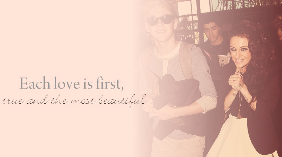 Each love is first, true and the most beautiful.