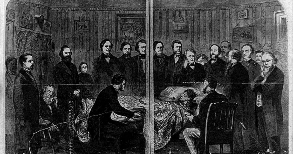 Abraham Lincoln Death Bed Hd Wallpaper Best Wallpapers Hd Collection