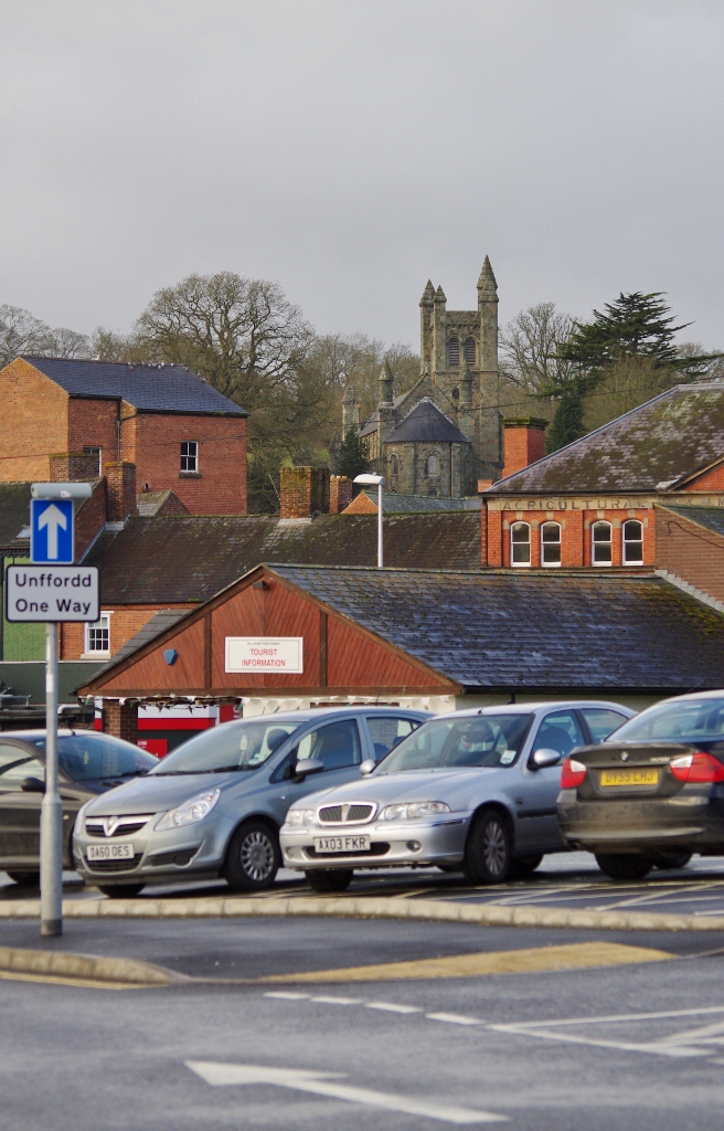 A view of Christ Church Christ Church Welshpool