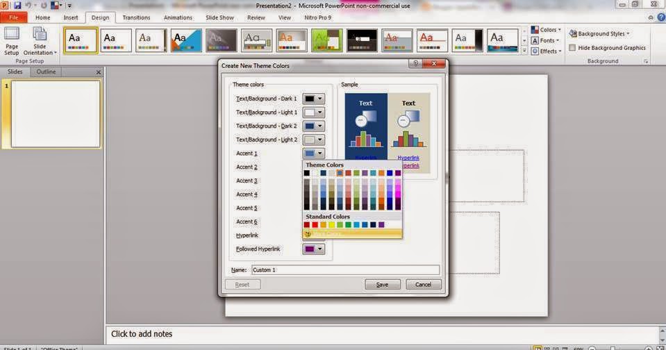 AppleSlices How to Create Your Own Color Palette in PowerPoint