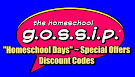 HOMESCHOOL DISCOUNTS