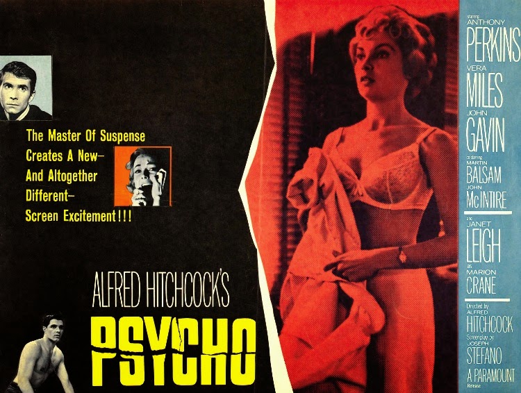 A Vintage Nerd, Vintage Blog, Classic Film Blog, Psycho Review, Old Hollywood Blog