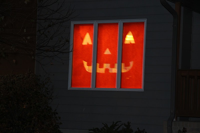 Kara's Creative Place JackOLantern Window