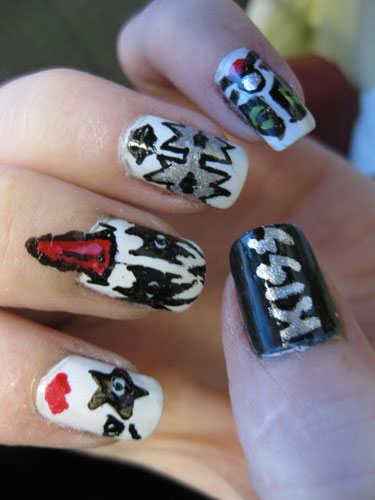 bizarre nail design create unique