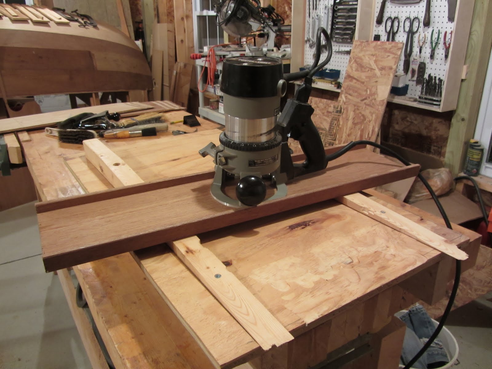 Canoe Yawl... Someday Scarfing Jig