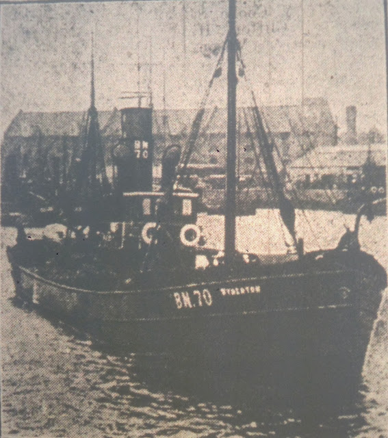 Old Boston The Steam Trawler "Wyberton".