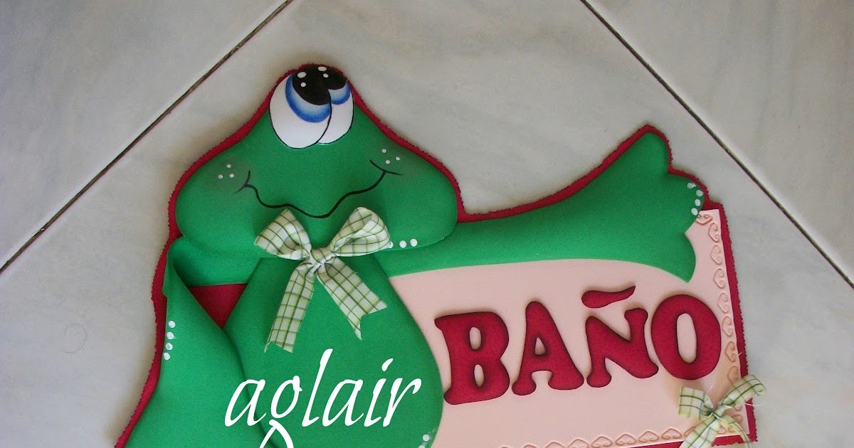 AGLAIR MANUALIDADES: SAPOS PARA EL BAÑO