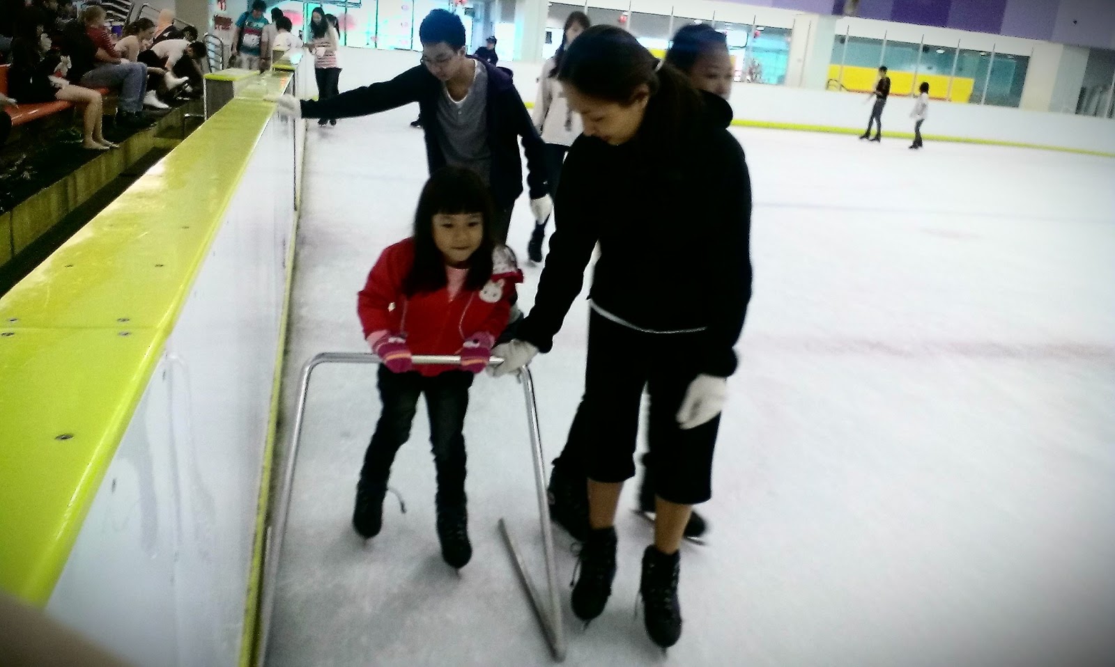 With Kids, We Go... Kallang Ice World