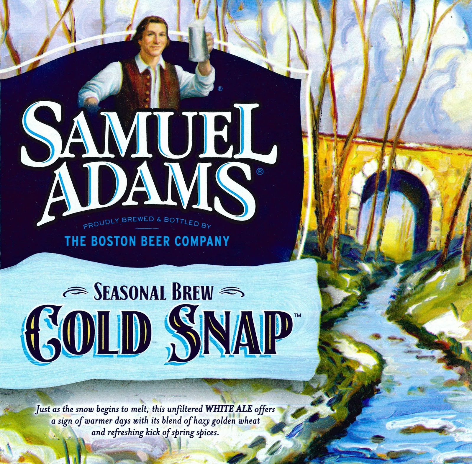 Samuel Adams Cold Snap Bottle Cap Recaps