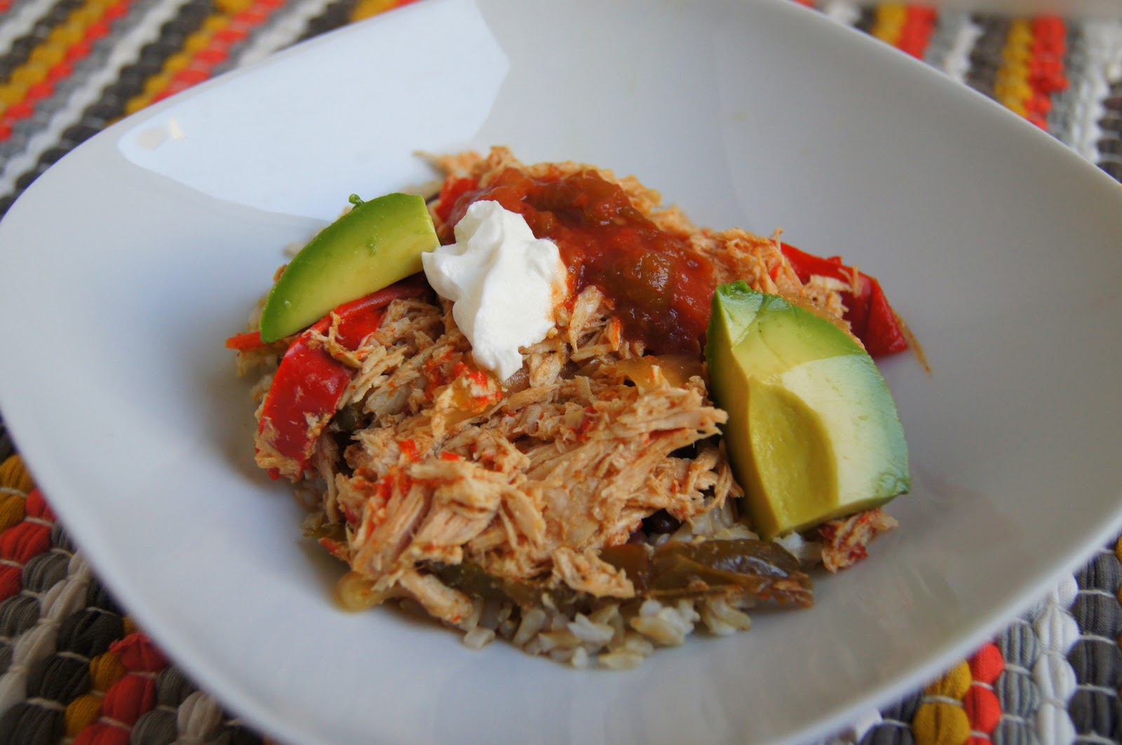 Elizabeth's Dutch Oven Crock Pot Chicken Fajitas