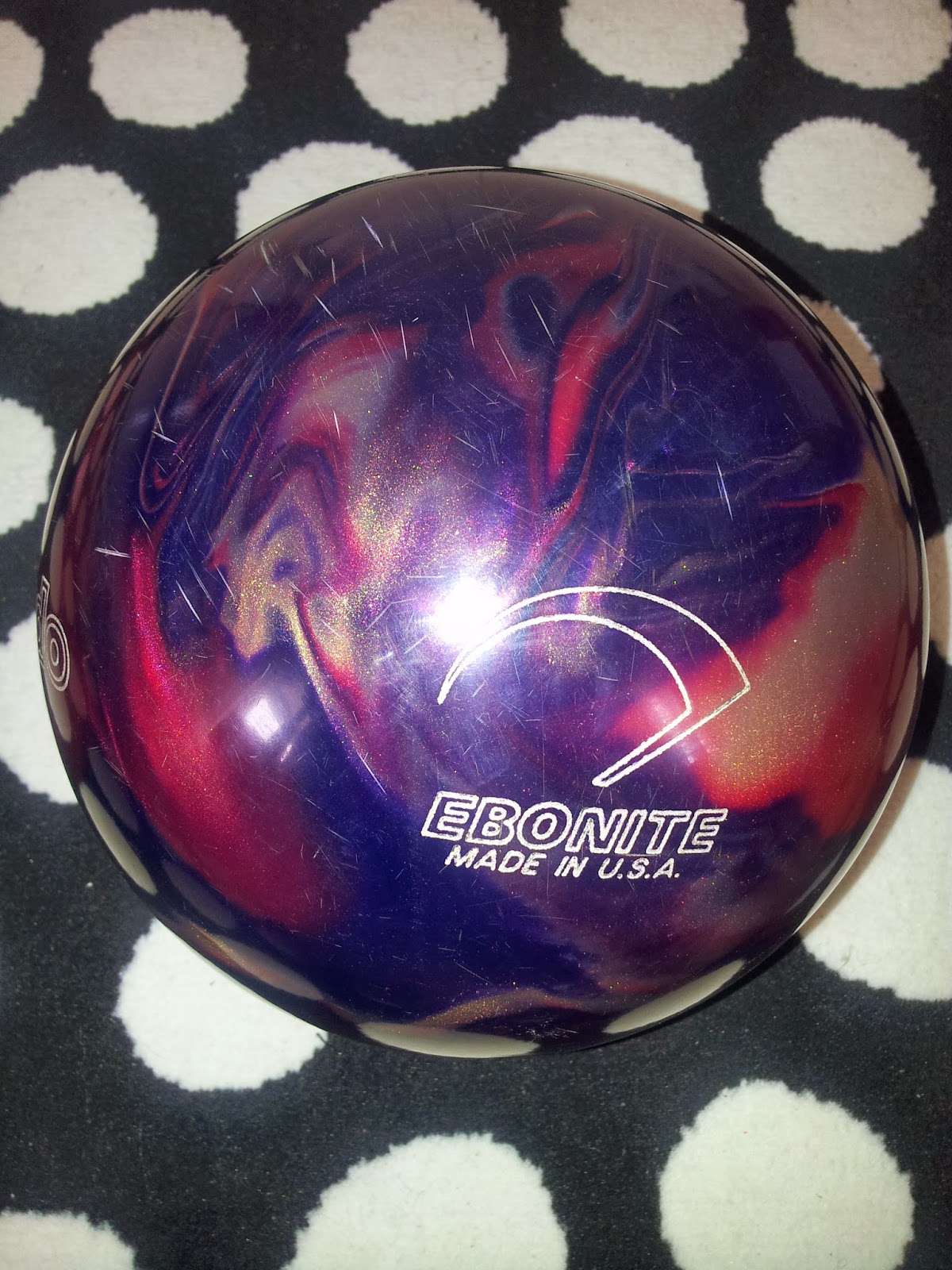 KEDAI BOWLING ONLINE Reactive Bowling Ball Ebonite Tornado 10 lbs++