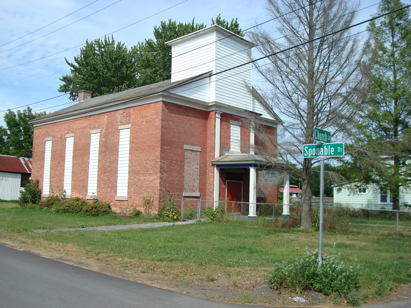 Port Byron's History Corner Then and Now