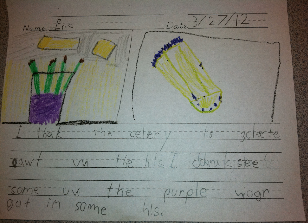 Karla's Kreations: Celery Experiment