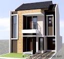 Gambar Rumah Minimalis 2 Lantai Type 45