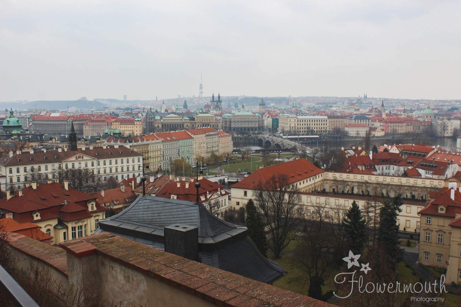 Prague views from the castle complex