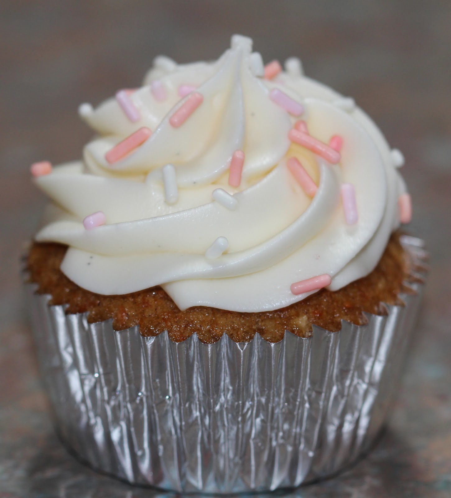 High Altitude Cupcakes Carrot Cupcakes with Flori di Sicilia Cream