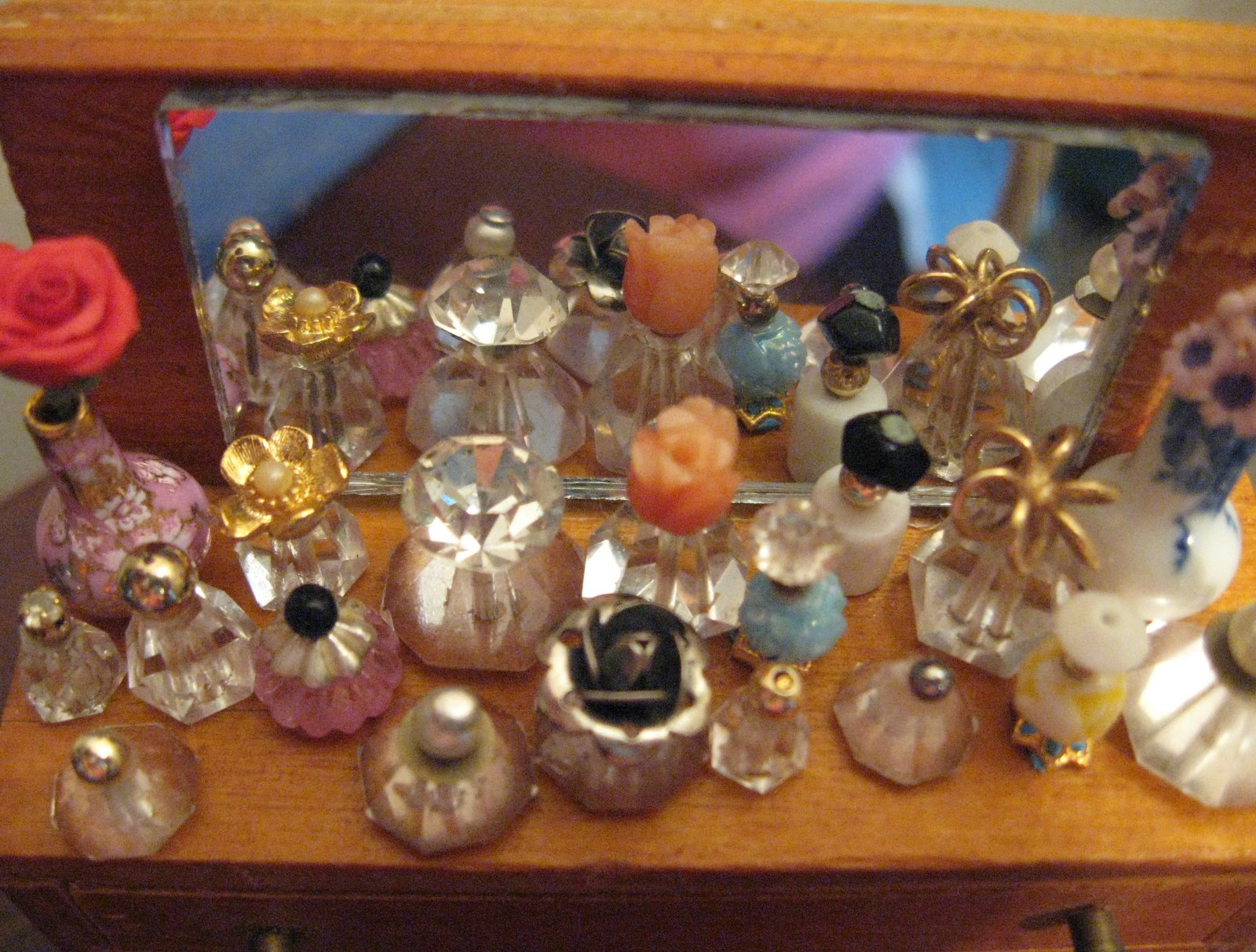dollhouse perfume bottles