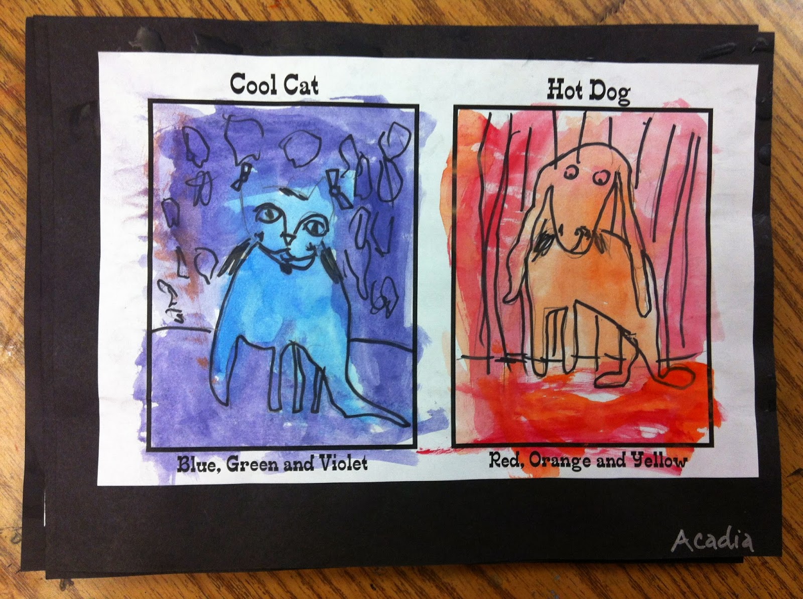 ChumleyScobey Art Room Kindergarten Art Book 4th 9 Weeks Project