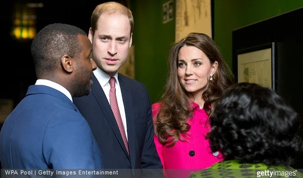 Britain's Catherine, Duchess of Cambridge and Prince William, Duke of Cambridge visited the Stephen Lawrence Centre