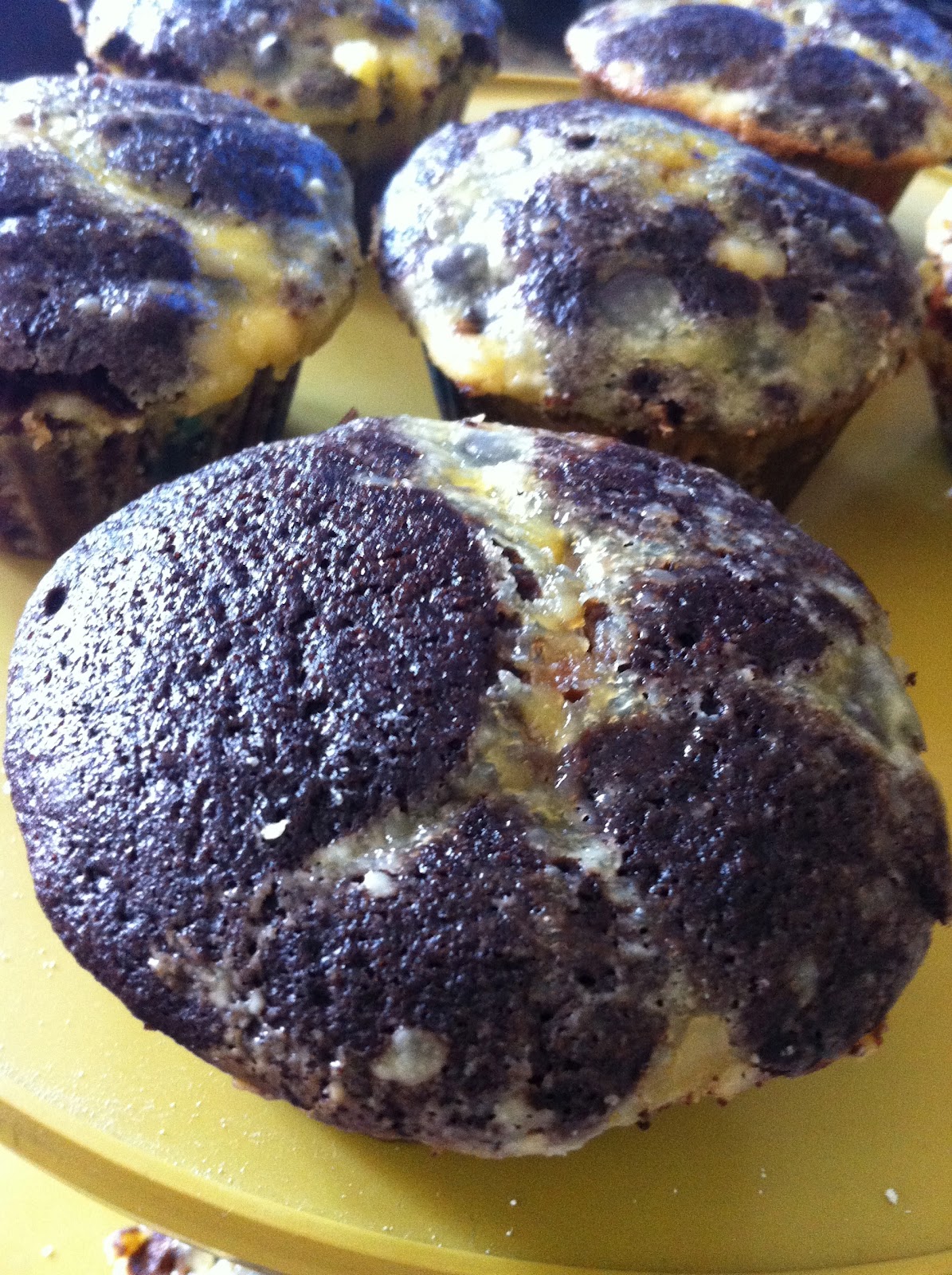 Bree Loves Baking Dairy Free Black Bottom Muffins