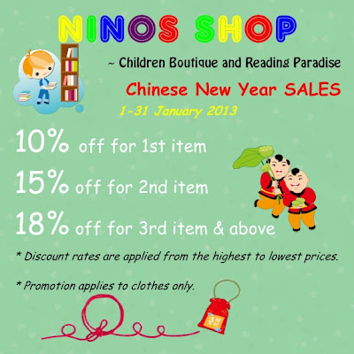 Subsidy pandaily Promotion: Chinese New Year Sales | NINOS SHOP