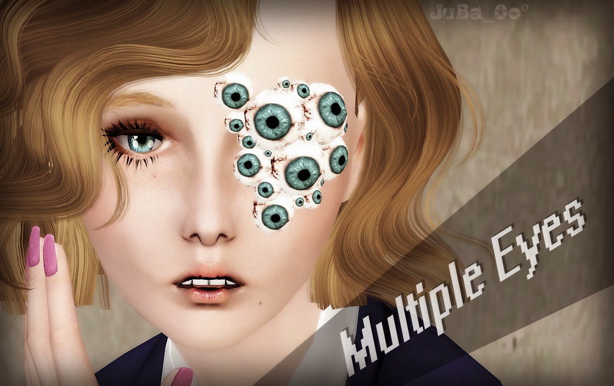 My Sims 3 Blog Multiple Eyes Accessory by JuBa_0oº