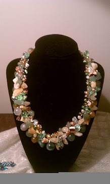 Fire Agate, Aventurine, FW Pearl, Quartz, Crystal