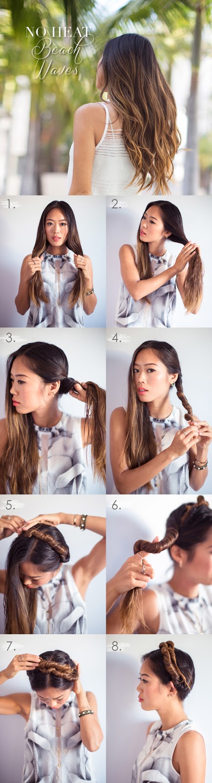 No Heat Beach Waves Tutorial B G Fashion
