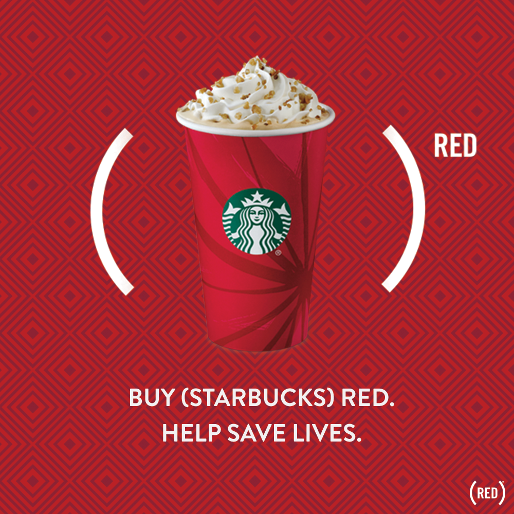 Starbucks is (RED) on World AIDS Day (BLOG)RED