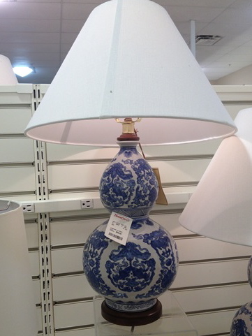 Chinoiserie Chic: Chinoiserie Lamps at HomeGoods
