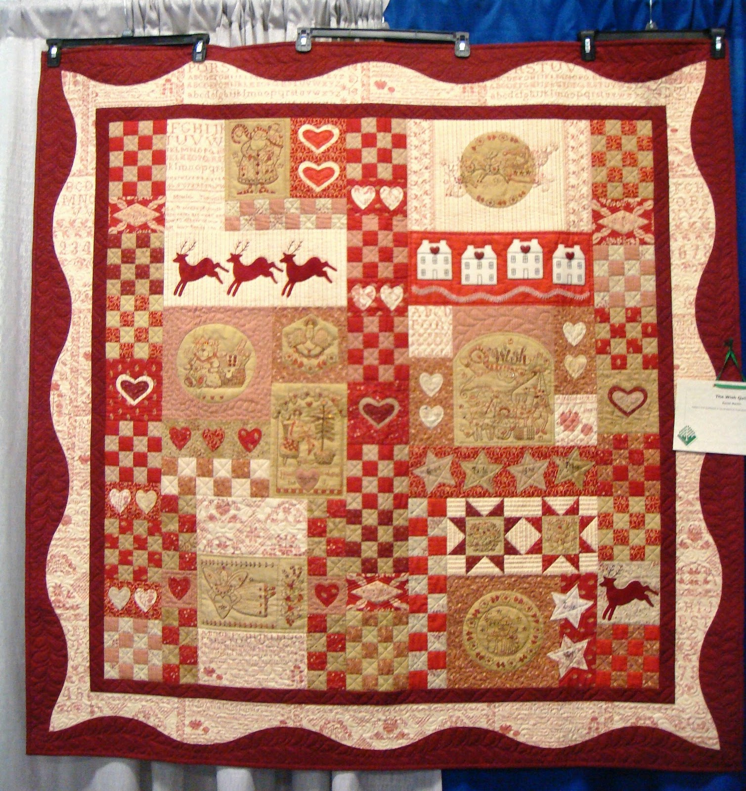 Moose Bay Muses The Wish Quilt 2013 Stitch Therapy Project