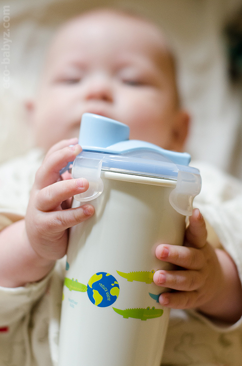 A Leak-Proof Sippy Cup That Keeps Drinks Cool {Review + Giveaway