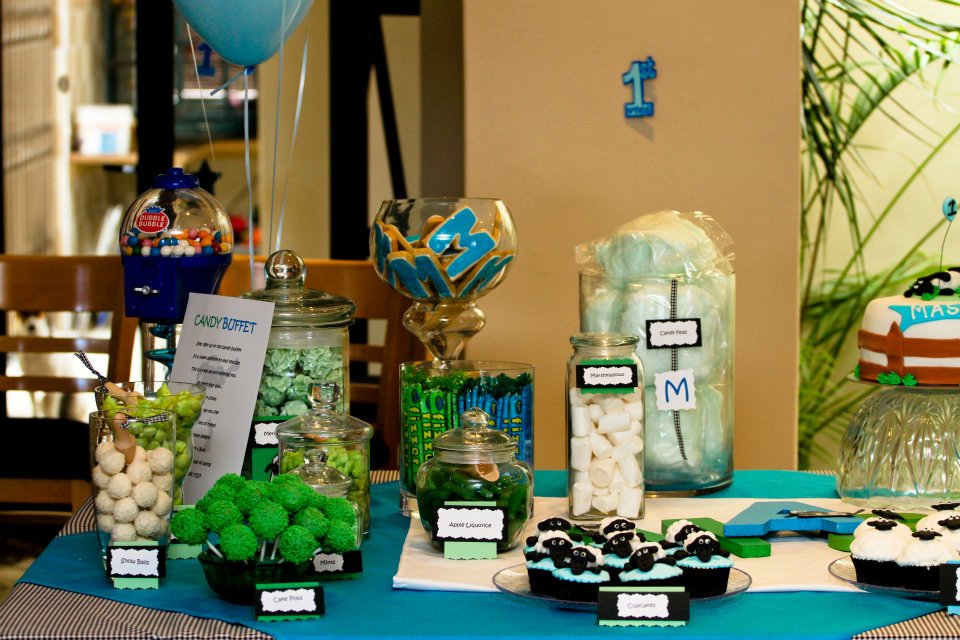 Shaun The Sheep Inspired Dessert Table