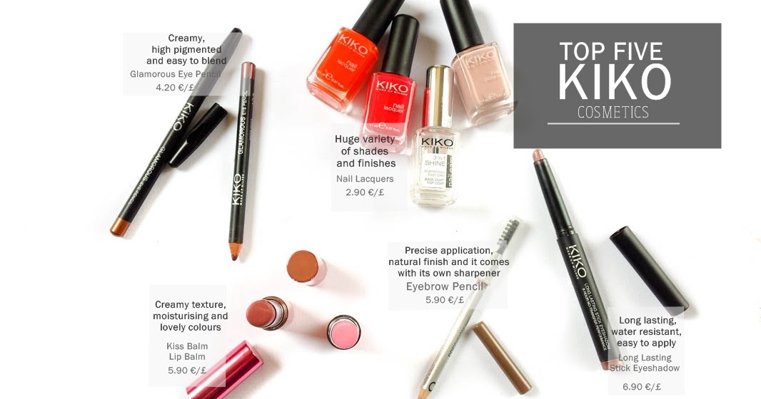 Best of Kiko Cosmetics Top 5 Must Haves feelbella
