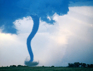 a twister spining